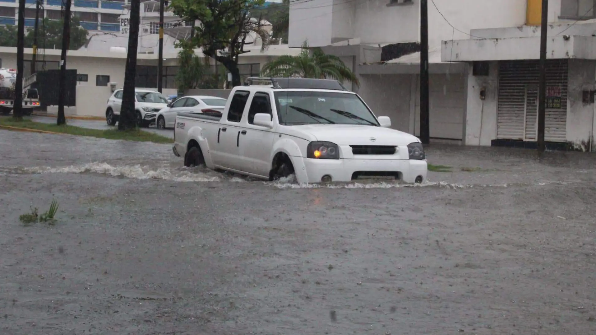 Calles inundadas de Veracruz 